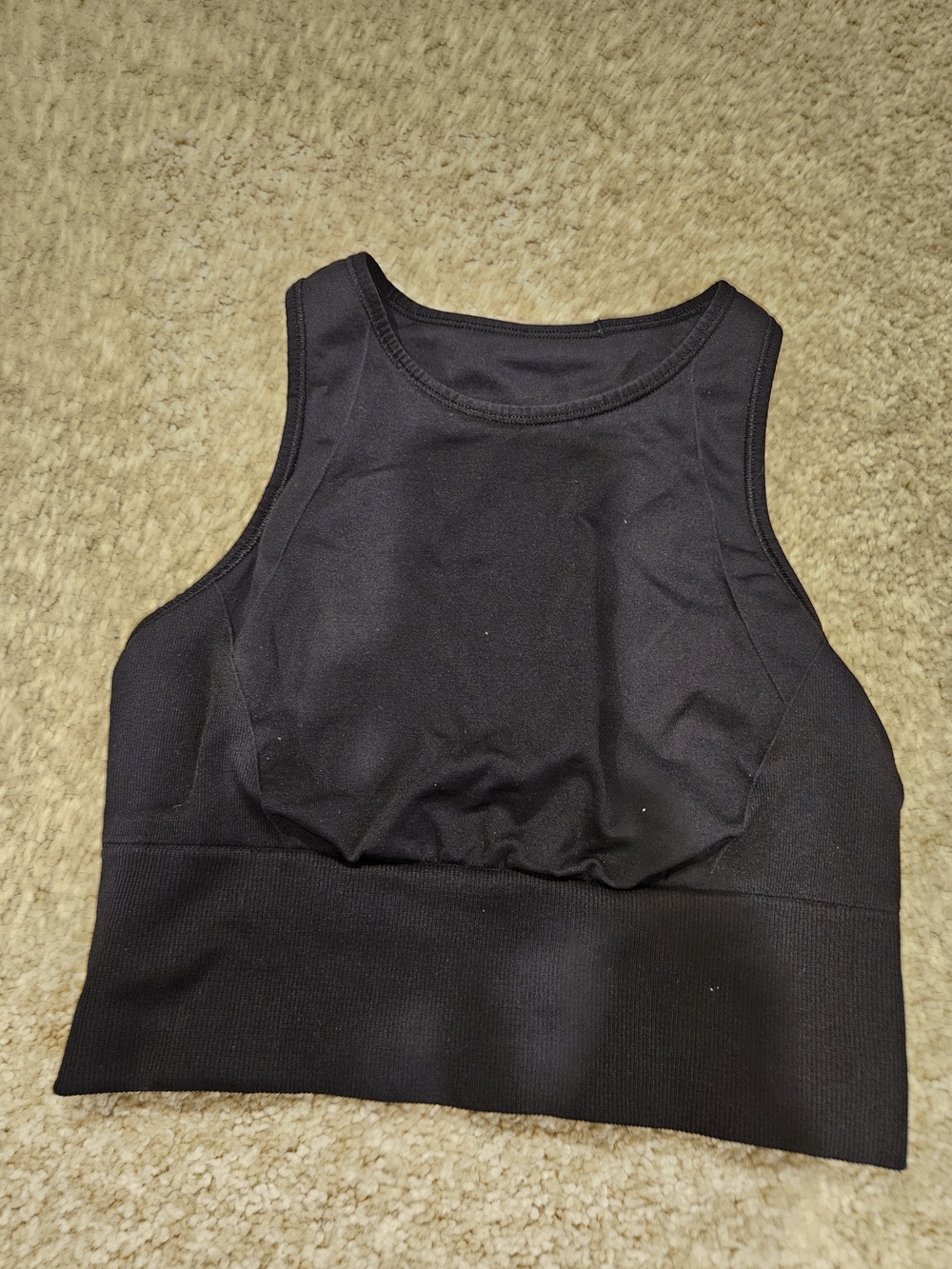Lululemon Black Racerback One-Piece Top - Picture 2 of 3
